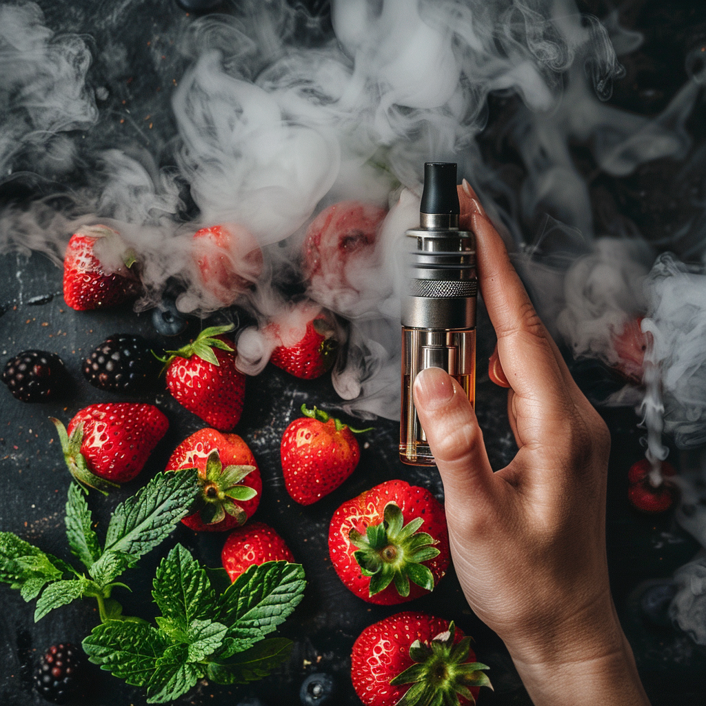 flavoured vapes and the danger to health